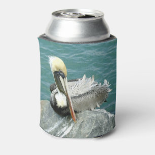 着席のペリカン 缶クーラー