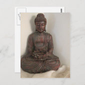 着席の仏 ポストカード (正面/裏面)