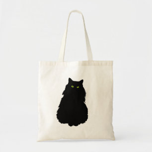 着席の黒猫 トートバッグ