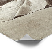 着席姿のドレープ勉強, c.1475-80 ポスター (角)