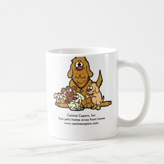 着席/犬小屋のコーヒー・マグの昇進項目の後をつけて下さい コーヒーマグカップ (右)