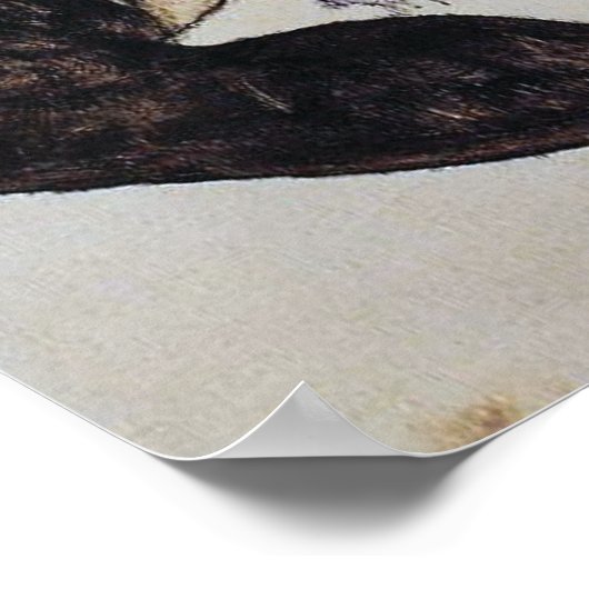 着座女性、Egon Schiele、1917、16W x 24H ポスター (角)