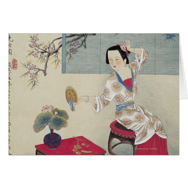 着服朝で (正面横)