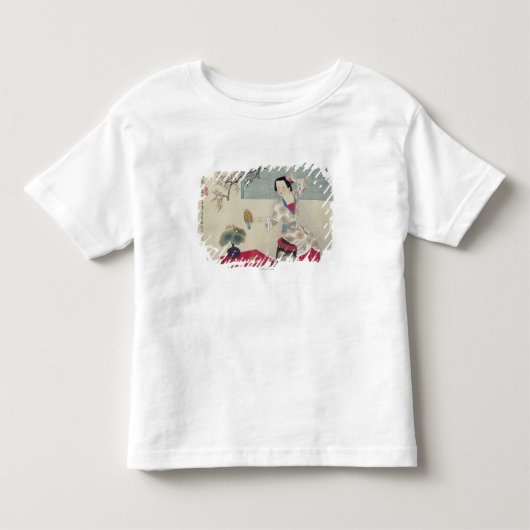 着服朝で トドラーTシャツ (正面)