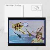 着水用はがき ポストカード (正面/裏面)