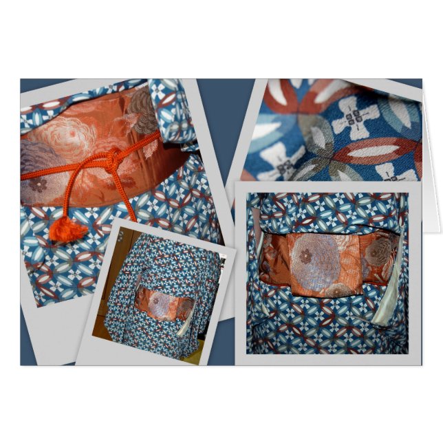 着物および帯 (正面横)