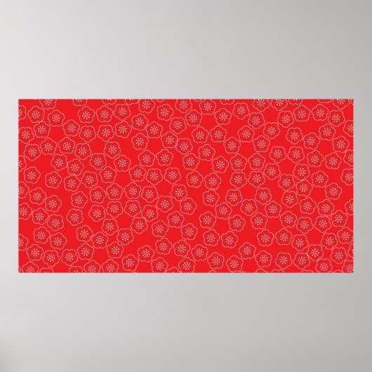 着物のパッ伝統的トを日本のカジュアル配した ポスター (正面)