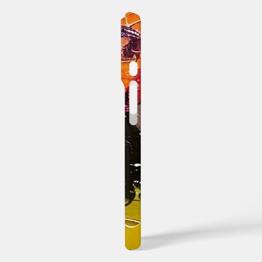 着物の幸せな女性 Case-Mate iPhoneケース (裏面 / 左)