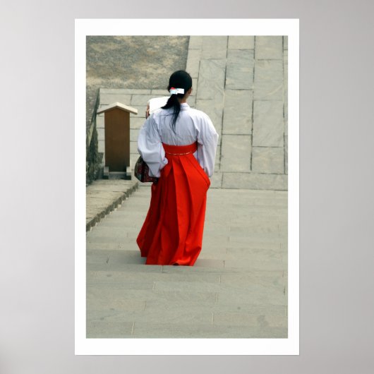 着物の日本 ポスター (正面)