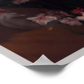 着物の芸者 ポスター (角)