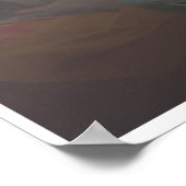 着物の芸者II ポスター (角)