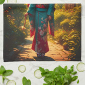 着物の輝き キッチンタオル (折り畳み)