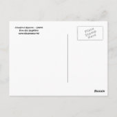 着物はがき栗 ポストカード (裏面)