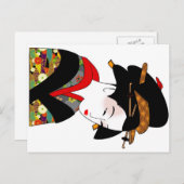 着物はがき ポストカード (正面/裏面)