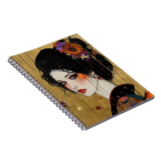 着物を着た美女 ノートブック (右側)