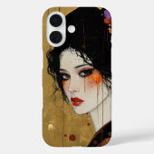 着物を着た美女 Case-Mate iPhoneケース (裏面)