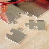 着物を身に着けている日本のな小さな女の子 ジグソーパズル (側面)