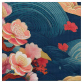 着物インスパイア和布 ファブリック (クローズアップ)