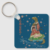 着物ドラゴン キーホルダー (正面)