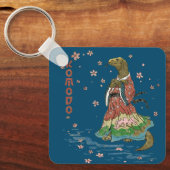 着物ドラゴン キーホルダー (正面)