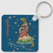 着物ドラゴン キーホルダー (裏面)