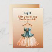 着物ユーモアのあるを着て下さい インビテーションポストカード (正面/裏面)