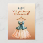 着物ユーモアのあるを着て下さい インビテーションポストカード (正面)