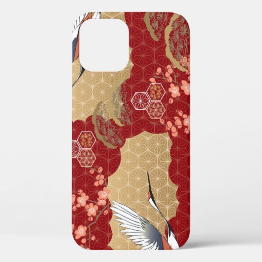 着物日本のさくらんぼ Case-Mate iPhoneケース (裏面)