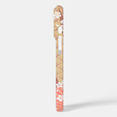 着物日本のの花柄 Case-Mate iPhoneケース (裏面 / 左)