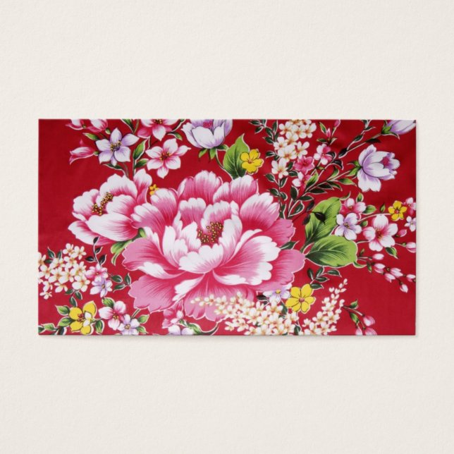 着物日本のの花 (正面)