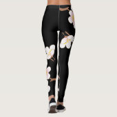 着物日本のパタンCレギンスブラック レギンス (裏面)