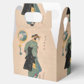 着物日本の女:浮世絵木版プリント フェイバーボックス (オープン)