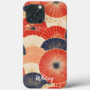 着物日本の柄の傘の名前 iPhone 13 PRO MAXケース