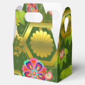 着物日本の柄ギフトボックス フェイバーボックス (オープン)