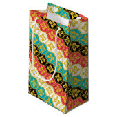 着物日本の柄抱き枕 スモールペーパーバッグ (正面アングル)