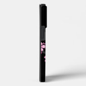 着物日本の白黒ピンク桜 Case-Mate iPhoneケース (裏面 / 右)