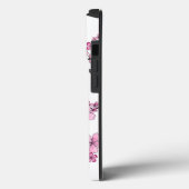 着物日本の白黒ピンク桜 Case-Mate iPhoneケース (裏面 / 左)