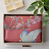 着物日本の織ブルーバード 薄葉紙 (ギフト)