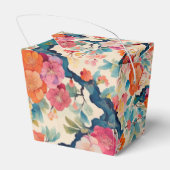 着物日本の織物風仕立ての愛玩箱 フェイバーボックス (裏面サイド)