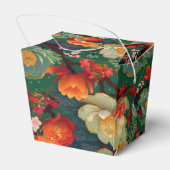 着物日本の織物風仕立ての愛玩箱 フェイバーボックス (裏面サイド)