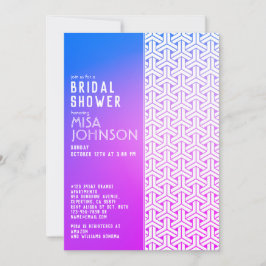 着物柄｜ブライダルシャワー招待状 招待状
