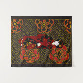 着物 タペストリー (正面(横))