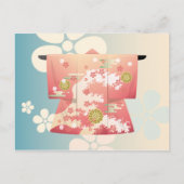 着物 ポストカード (正面)