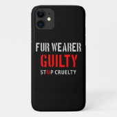 着用者の有罪 Case-Mate iPhoneケース (裏面)