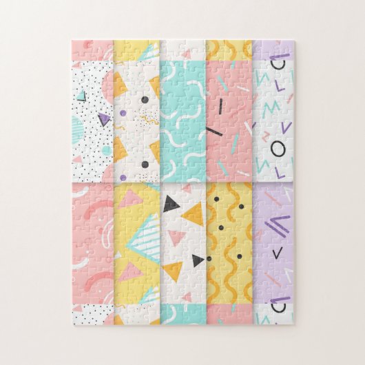 着色おもしろいメンフィス ジグソーパズル (縦)