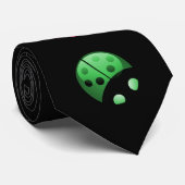 着色されたてんとう虫 ネクタイ (ロール)