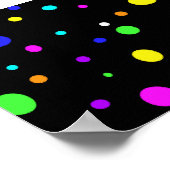 着色されたオルブズポスター ポスター (角)