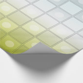 着色されたチェッカーパターン ラッピングペーパー (角)