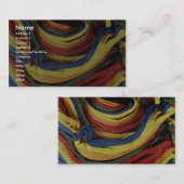 着色されたフェルト 名刺 (正面/裏面)