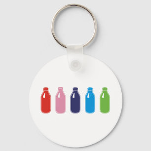 着色されたミルクのkeychain キーホルダー